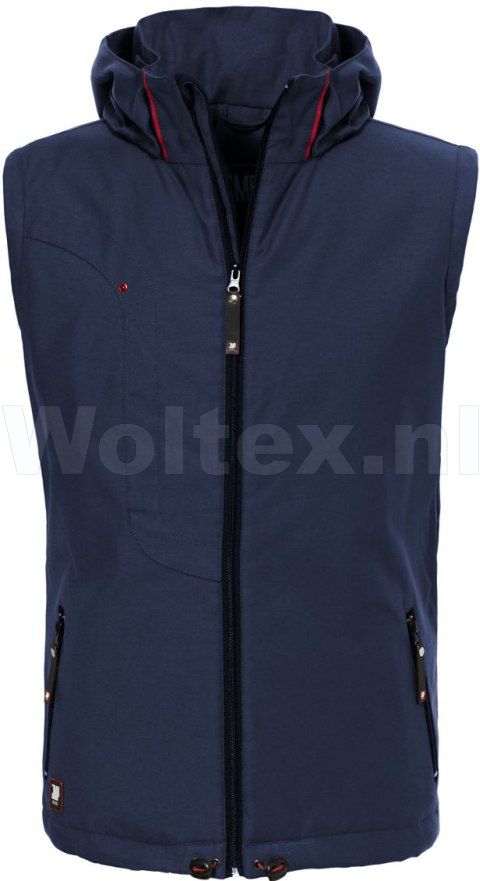 JMP Wear Bodywarmers Montreal polyester donkerblauw